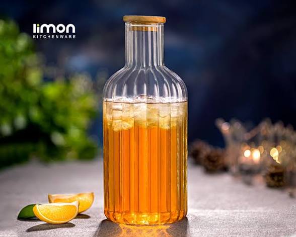 بطری ۱/۴ میلی لیتر درب چوبی