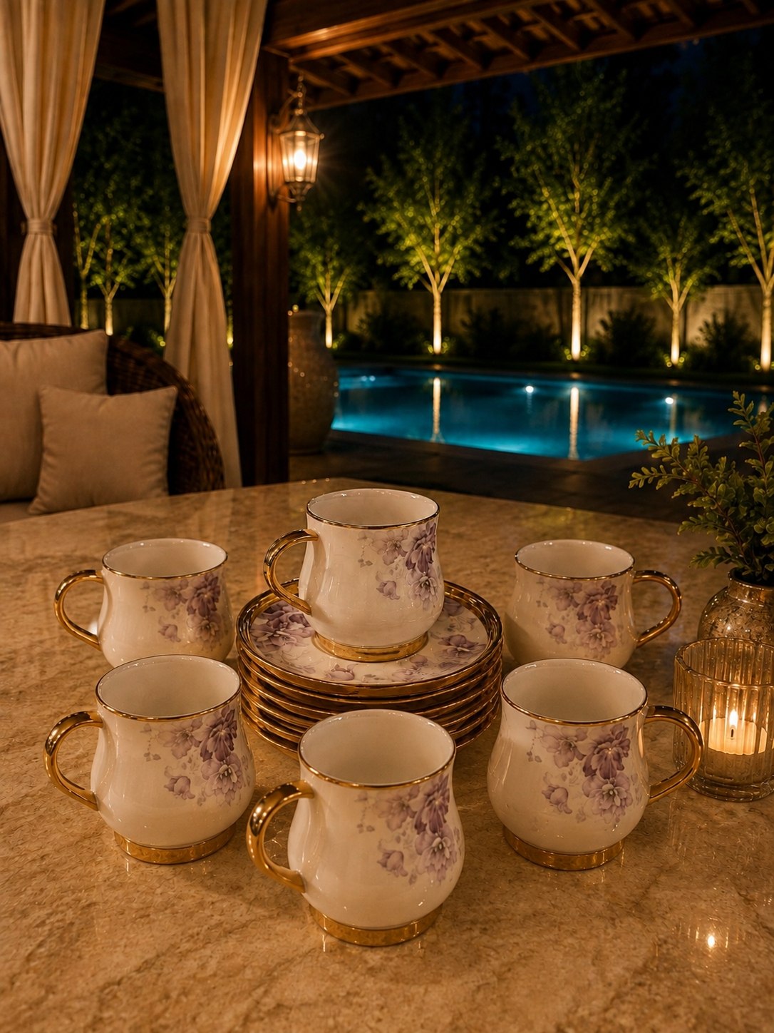 فنجان نعلبکی چای خوری
